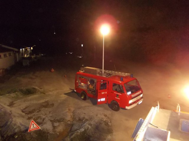 2014 Personenrettung Leitereinsatz